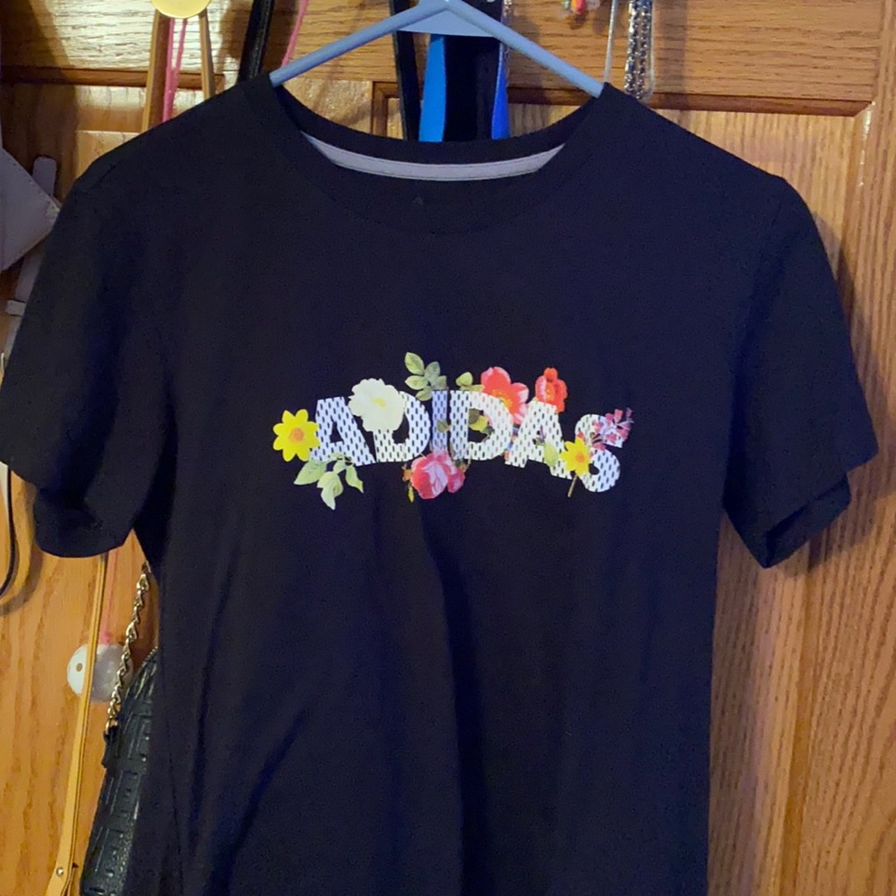 adidas flower shirt